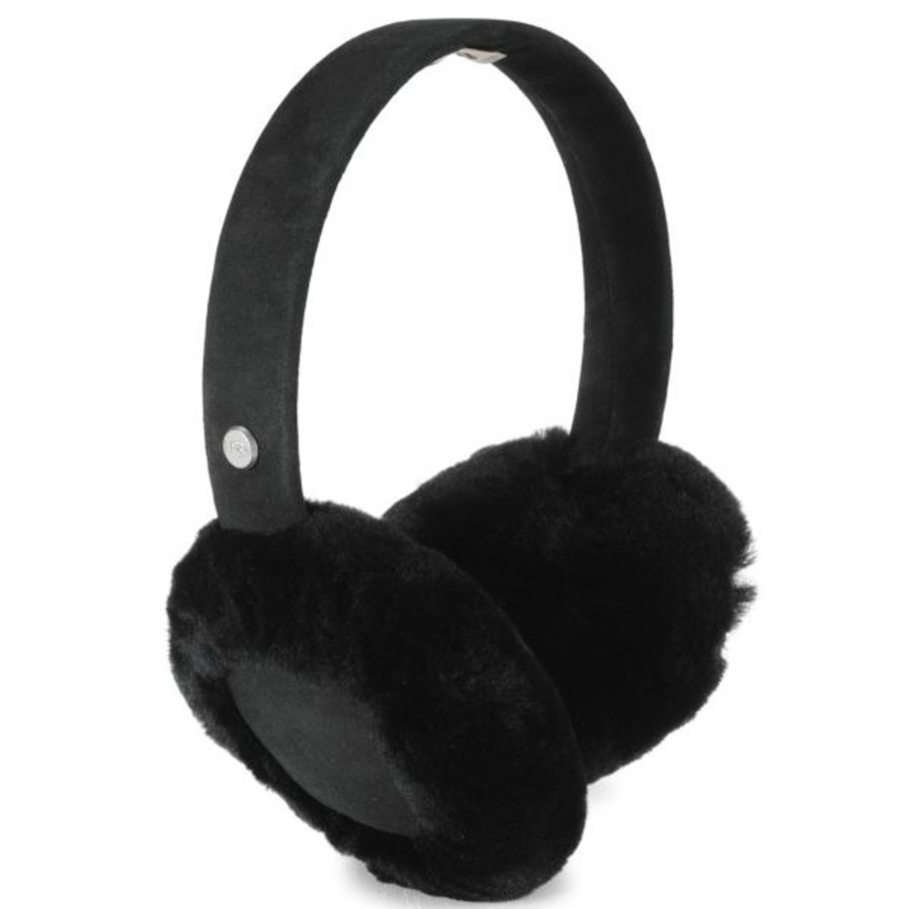 UGG Shearling Earmuffs: Black